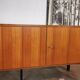 Vintage sideboard, walnut veneer