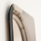 Miroir en verre fumé, Italie années 50.