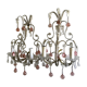 Paires d’appliques en cristal Murano circa 1940