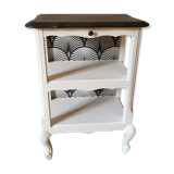 Restyled cherry pedestal table