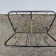 Steel and brass magazine rack