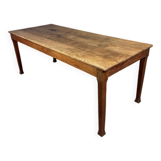 German oak coffee table