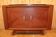 Art deco sideboard in mahogany black marble top