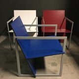 Set of 3  Modernist Spectro Lounge Chair by Hank Kwint for Lourens Fisher, 1990s