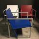 Ensemble de 3 chaises longues modernistes Spectro par Hank Kwint pour Lourens Fisher, années 1990
