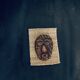 Masque cuba Tainos en terre cuite 13cm cubain ancien vintage sur tissage
