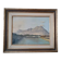 Oil painting on canvas board, 1950s, signed NAVA, lake, river.