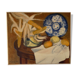 Oil on canvas still life by Bogdan 1968