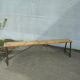 Farm old bench