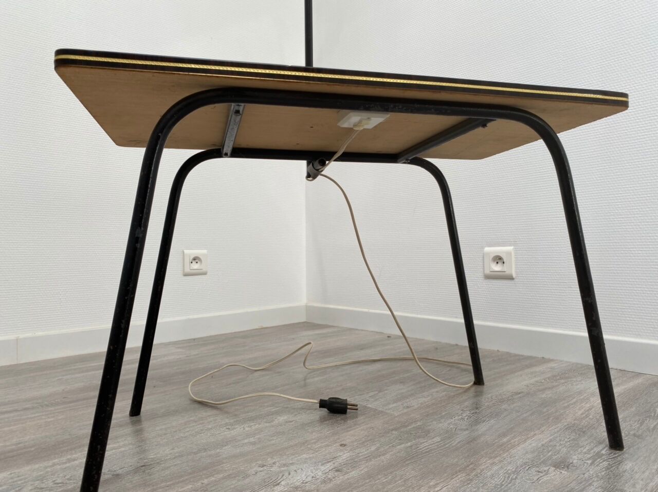 Formica vintage floor lamp