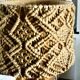 Brutalist lamp and rope 1960