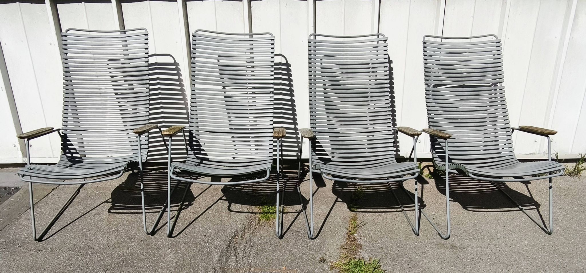 Suite de 4 Lounge Chair Click System