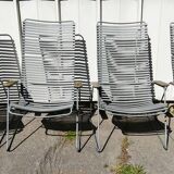 Set of 4 Lounge Chairs Click System