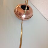 Red copper watering can in Scandinavian style 60s-70s