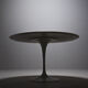 Round marble Tulip dining table by Eero Saarinen, 2000s