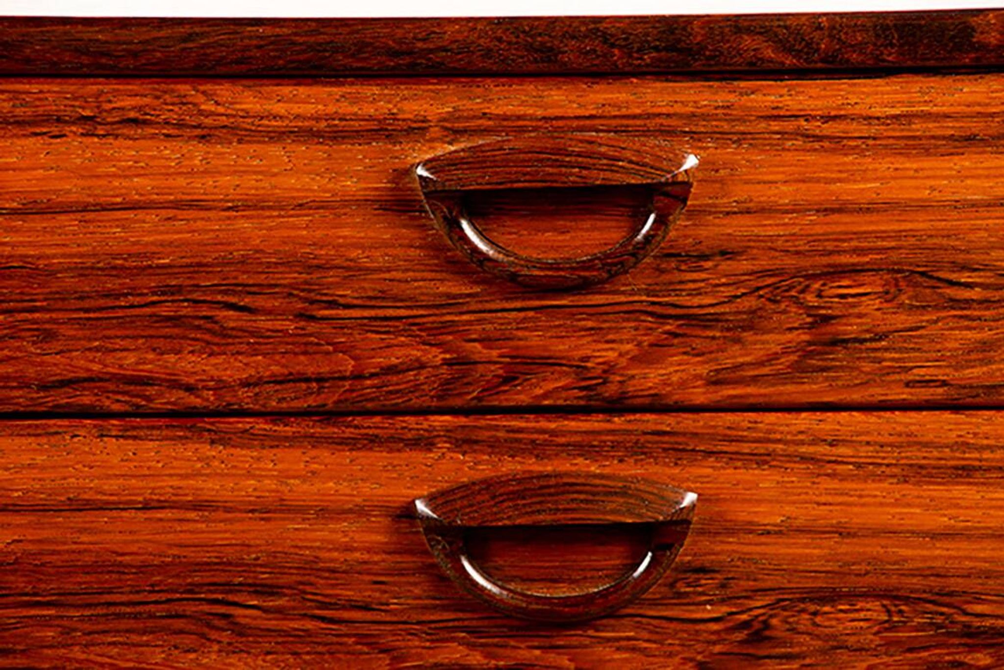 Danish Commode in Rosewood by Kai Kristiansen/Feldballe Møbelfabrik.