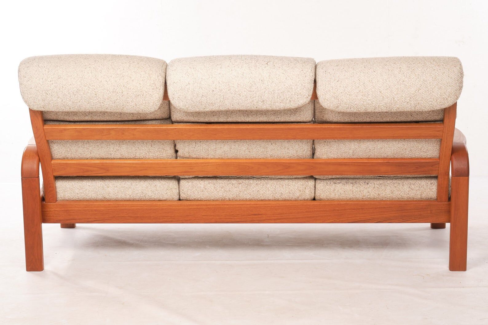 3-seater vintage sofa in Denmark teak