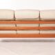 3-seater vintage sofa in Denmark teak