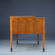Asymmetrical Mid-Century Teak Desk with Bar, 1960s