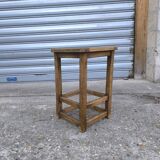 Beech wood workshop stool 1950