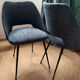Paire de chaise gondole vintage 