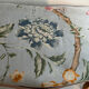 Louis XV style footstool with floral pattern