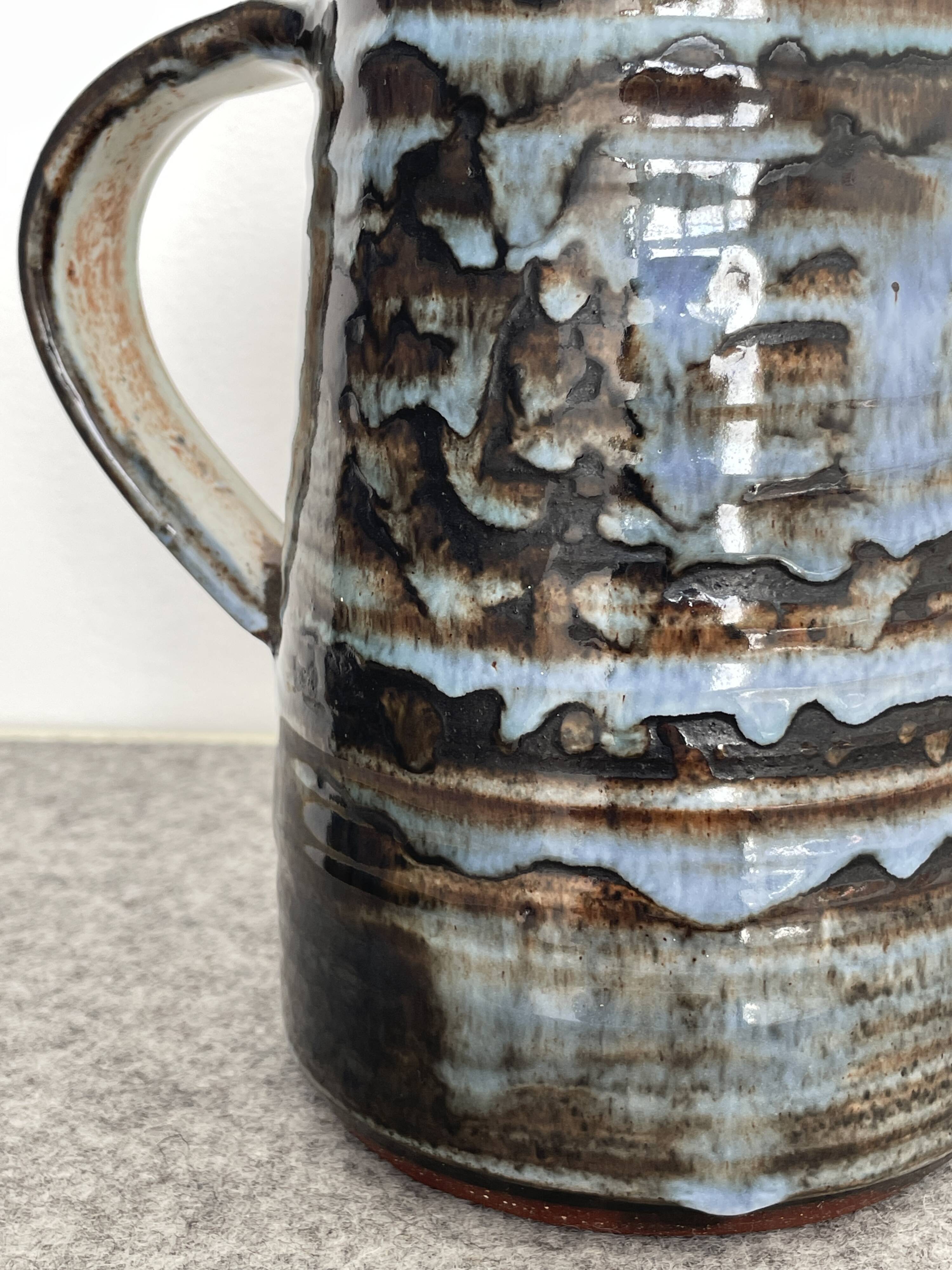 Stoneware carafe - Studio Galois Llangoren Pottery - 60/70