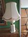 1980s lacquered metal lamp, the Dolphin