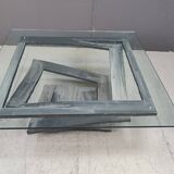 Fleur de Fer coffee table by Maurice Barilone, 1980s