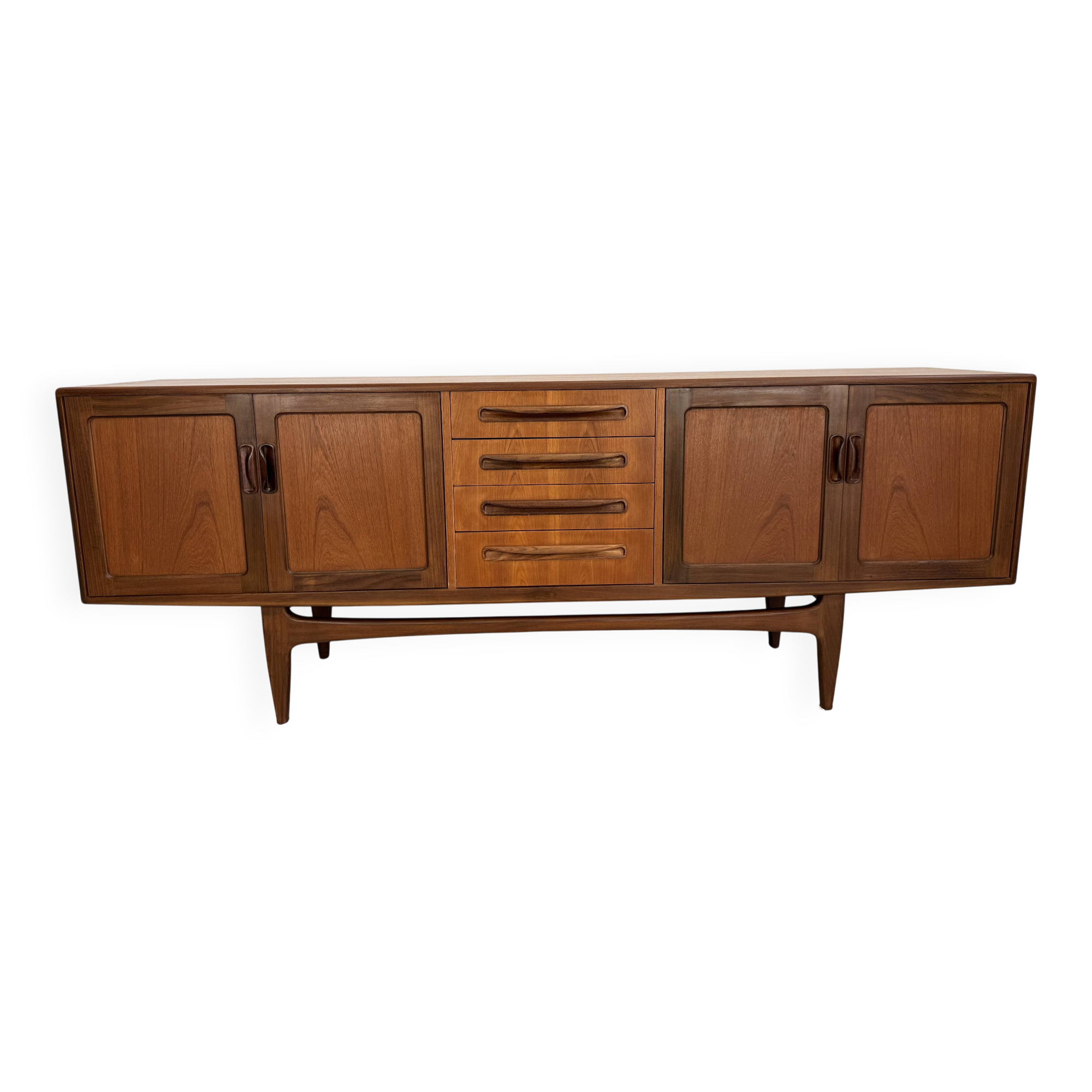 Vintage "Fresco" sideboard by G-Plan, design by V. Wilkins, from the 1960s.