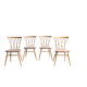 Série de quatre chaises « candlestick » par Lucian Ercolani