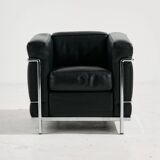 LC2 armchair by Le Corbusier, Pierre Jeanneret and Charlotte Perriand for Cassina