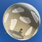 White cloud ceiling lamp Ikea Skojig