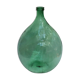 Lady Jeanne in glass 54 liters green color dimension: height -63cm- diameter -42cm-