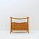Vintage bamboo magazine rack in bohemian style - 1970s