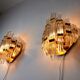 Pair of sconces, italy, 1970