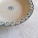 Hollow dish in earthenware iron earth