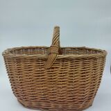 Vintage wicker basket