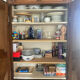 Authentic Bressane Antique Wardrobe in Solid Wood