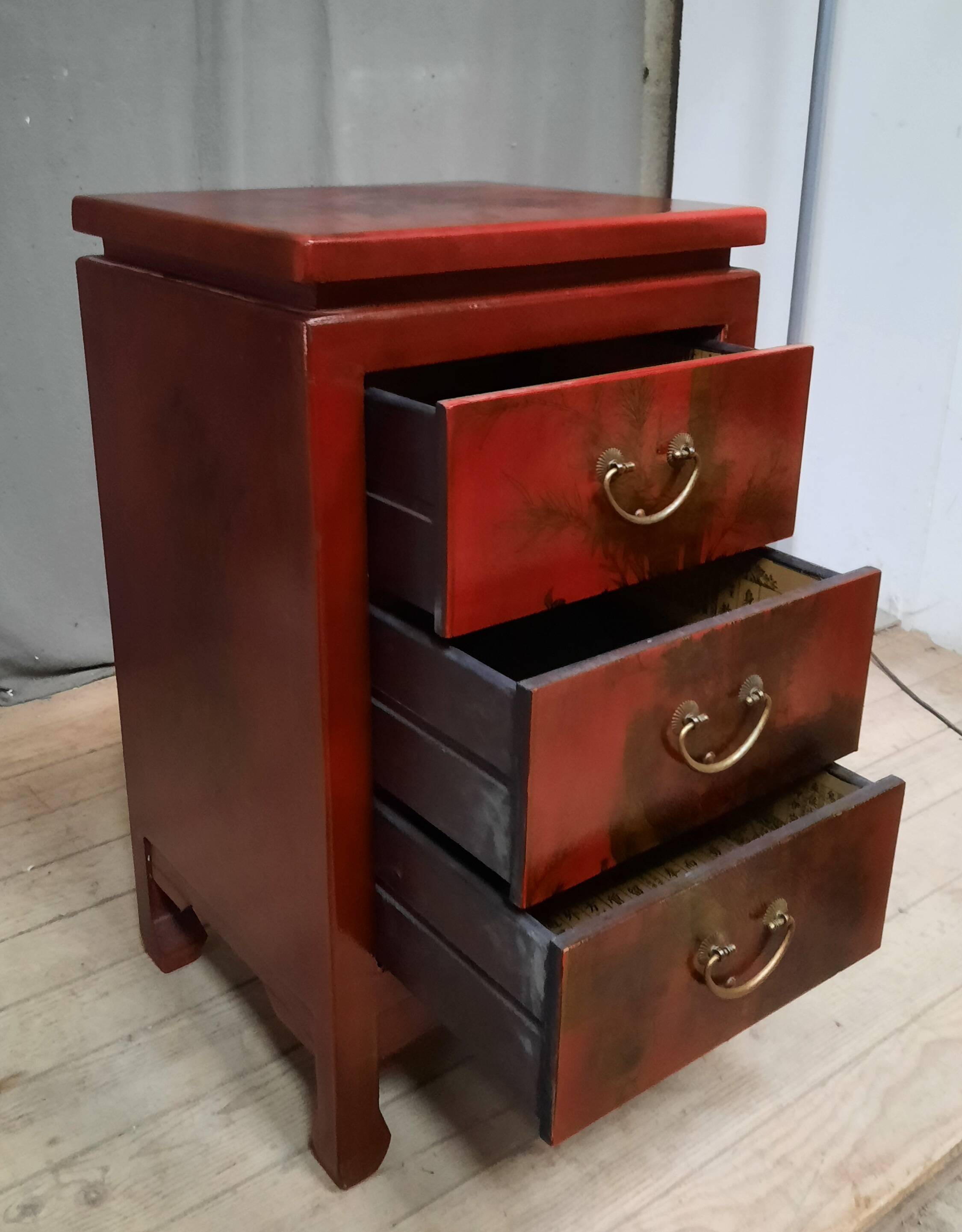 Small chest of drawers from the Far East