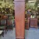 Bookcase Louis XV rocaille 2 walnut doors
