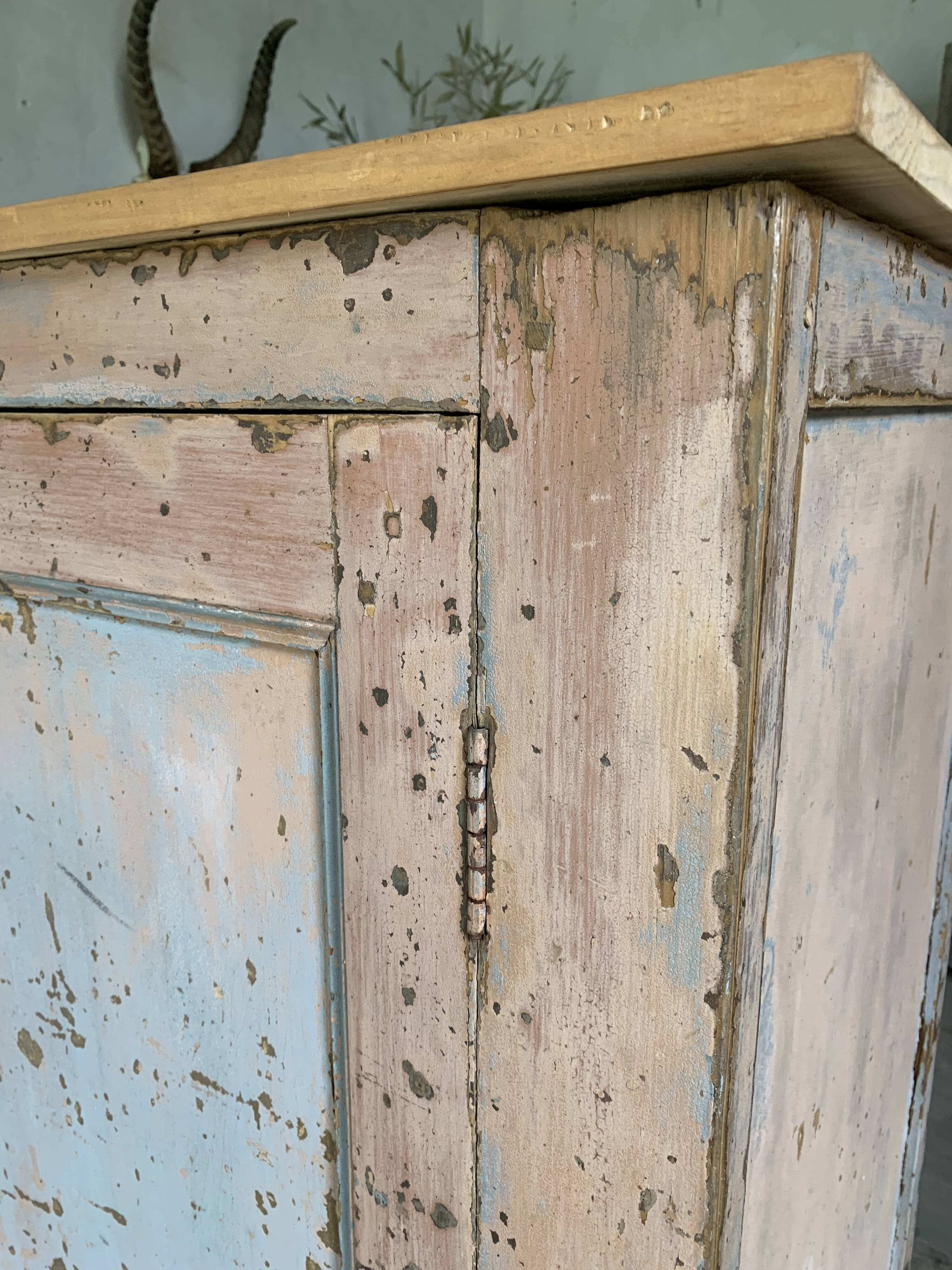 Large patinated Parisian buffet