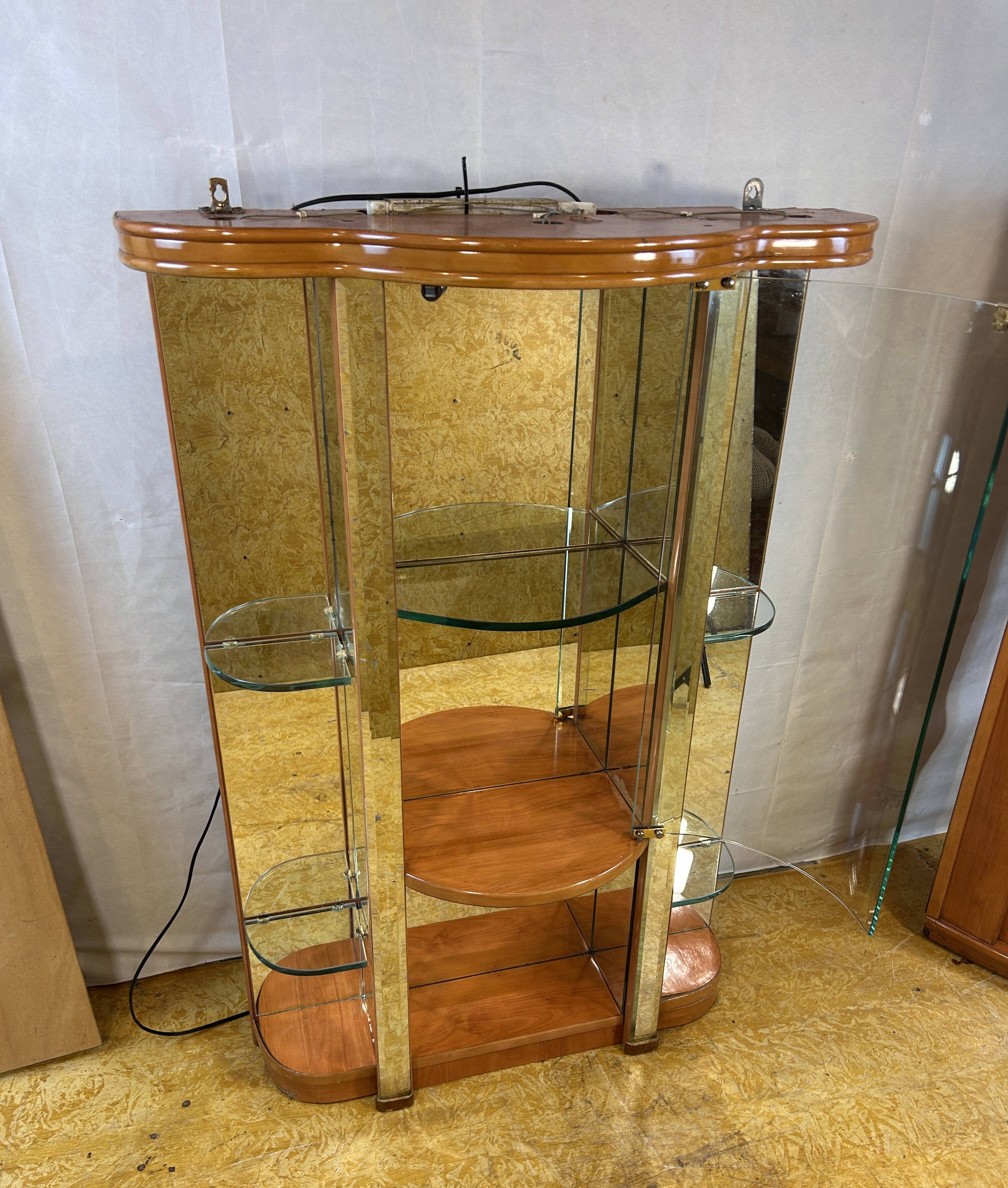 Art Deco Style Hanging Cabinet & Perfume Counter – Ex-English Perfume shop