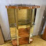 Meuble suspendu et comptoir à parfums de style Art déco – Ancienne parfumerie anglaise