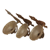 Appliques bronze / verre