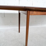Scandinavian rosewood dining table 60's