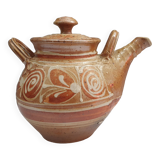 Teapot in stoneware from La Borne signed Bottani Dechaud