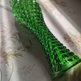 Vase with green spikes from Italy, vintage 60s