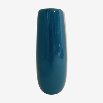 Vase bleu turquoise marque YR