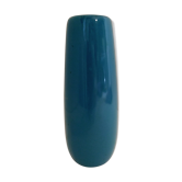 Turquoise blue vase brand YR